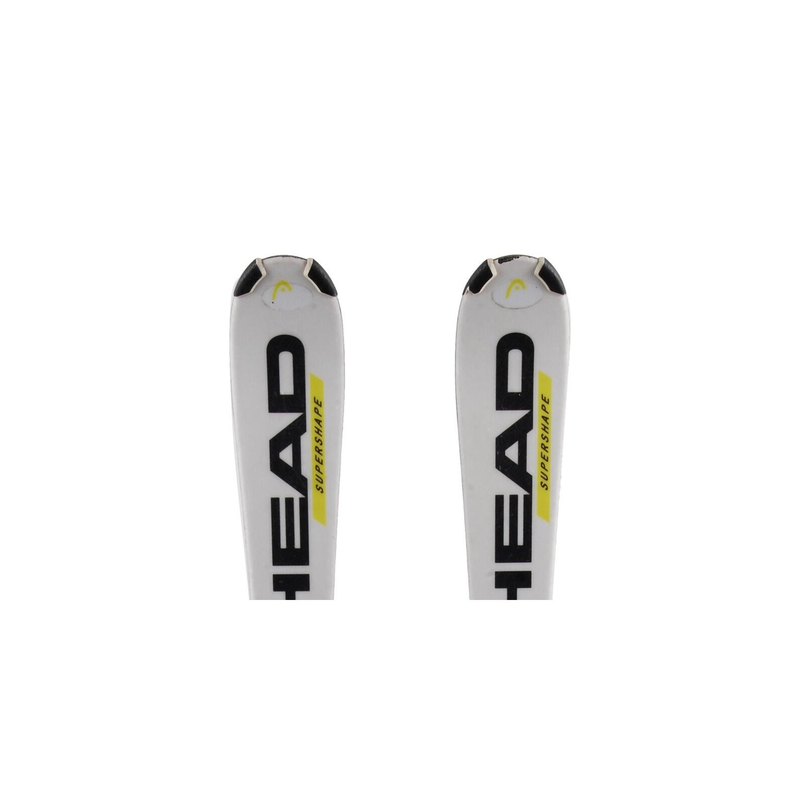 RECONDITIONNE - Ski Junior Head Supershape + Fixations 2/4