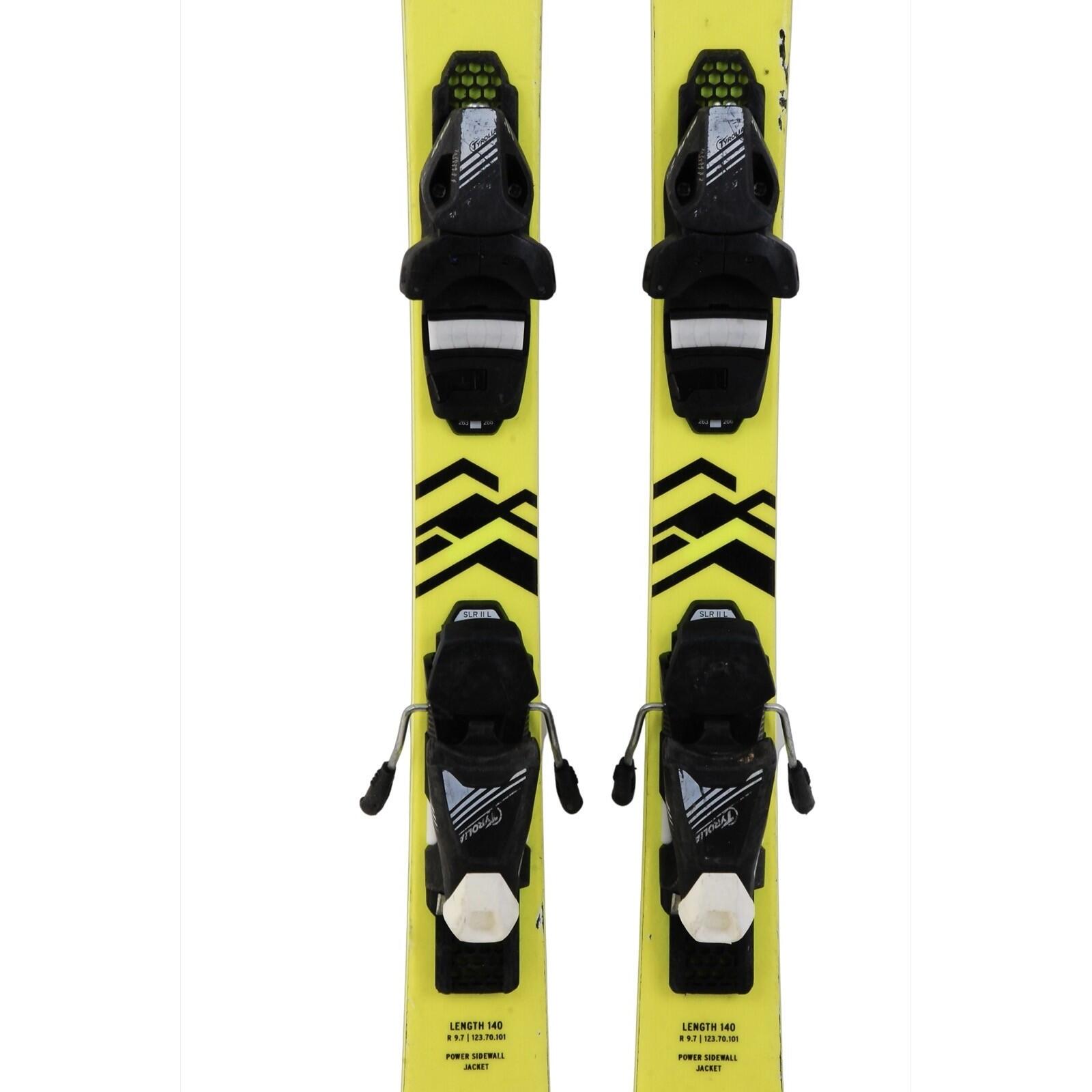 RECONDITIONNE - Ski Junior Head Supershape + Fixations 3/5