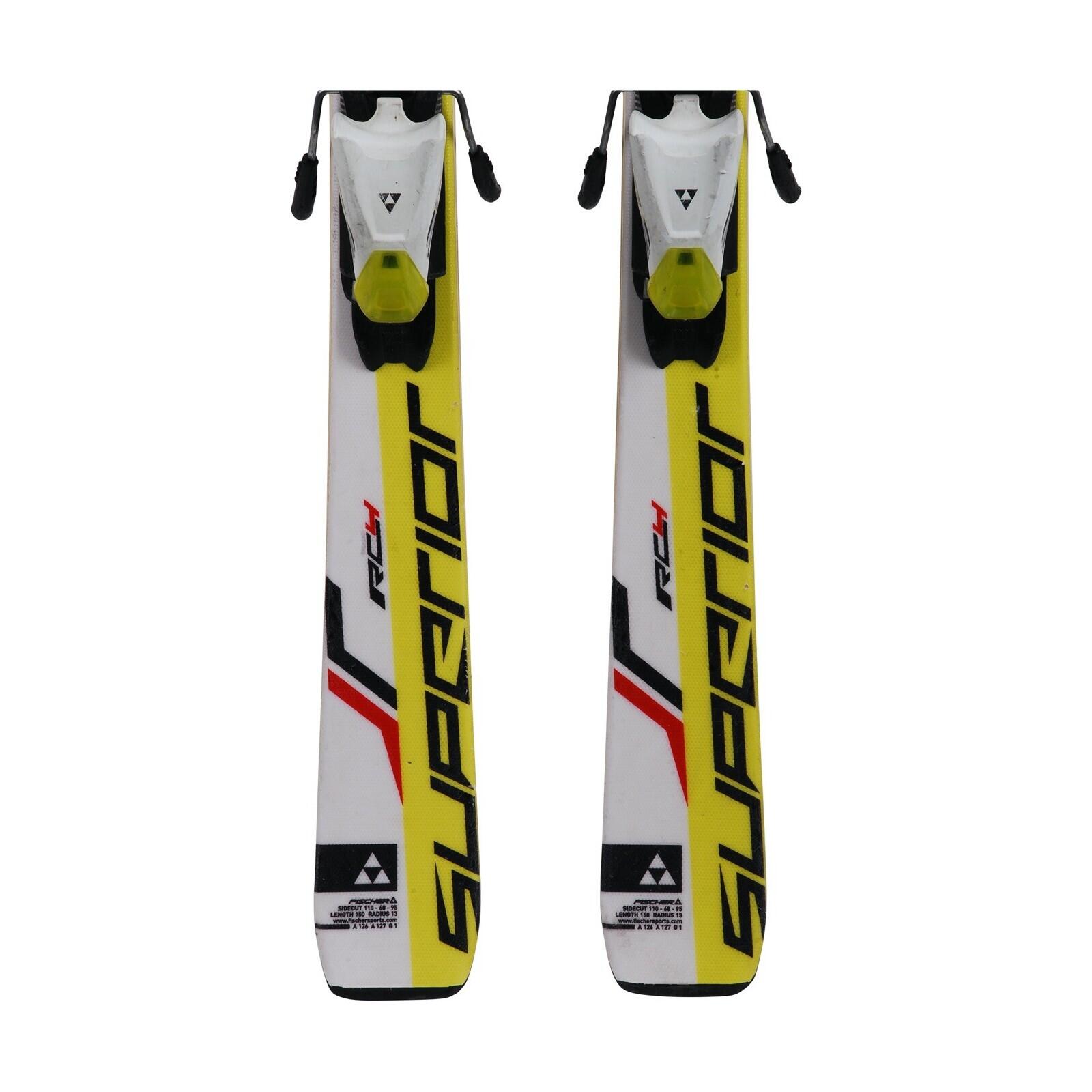 RECONDITIONNE - Ski Junior Fischer Rc4 Superior + Fixations 4/4
