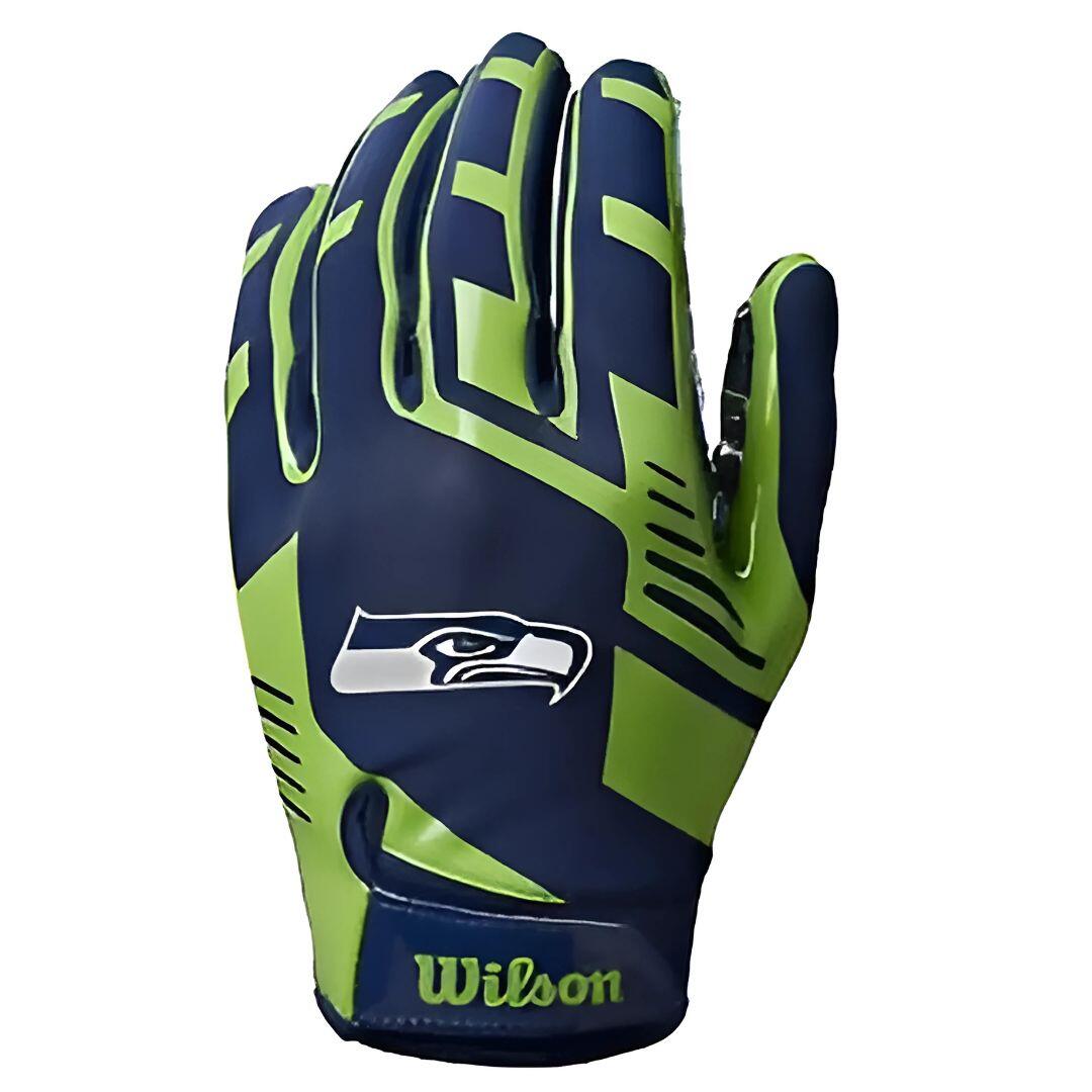 Gants de Football Americain enfant NFL Seattle Seahawks 2/5