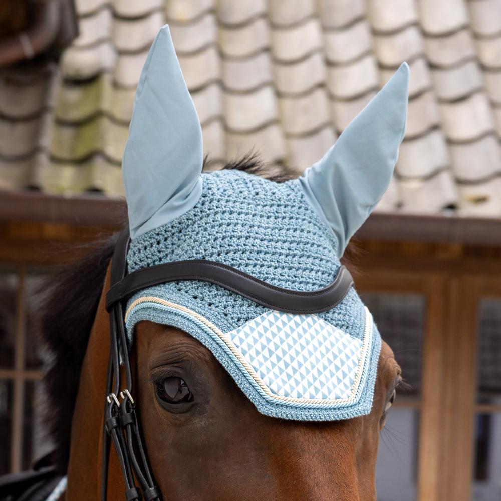 Kurze Samtmütze für Pferde mit Druckmotiven Kentucky Horsewear Wellington 3/3