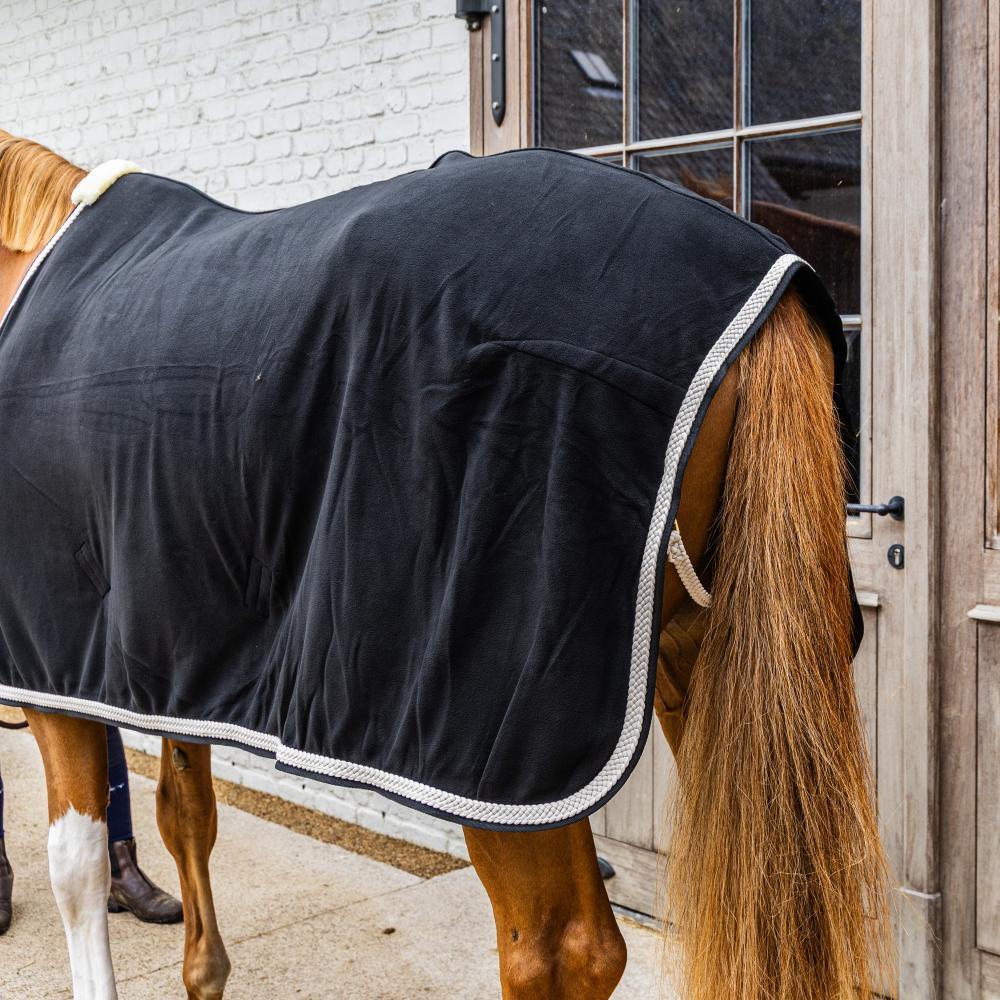 Coperta in pile per cavallo in corda intrecciata Kentucky Horsewear 3/5