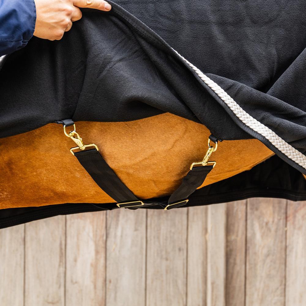 Coperta in pile per cavallo in corda intrecciata Kentucky Horsewear 4/5