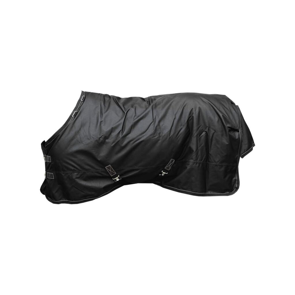 Turnout rug all weather waterproof pro black 125-5'9 0 gram