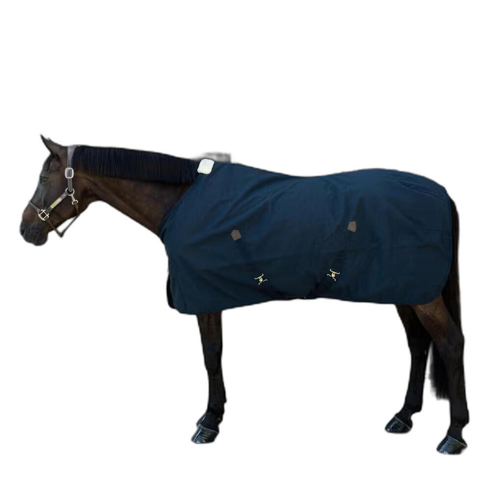 Canvas sheet navy 145-6'6