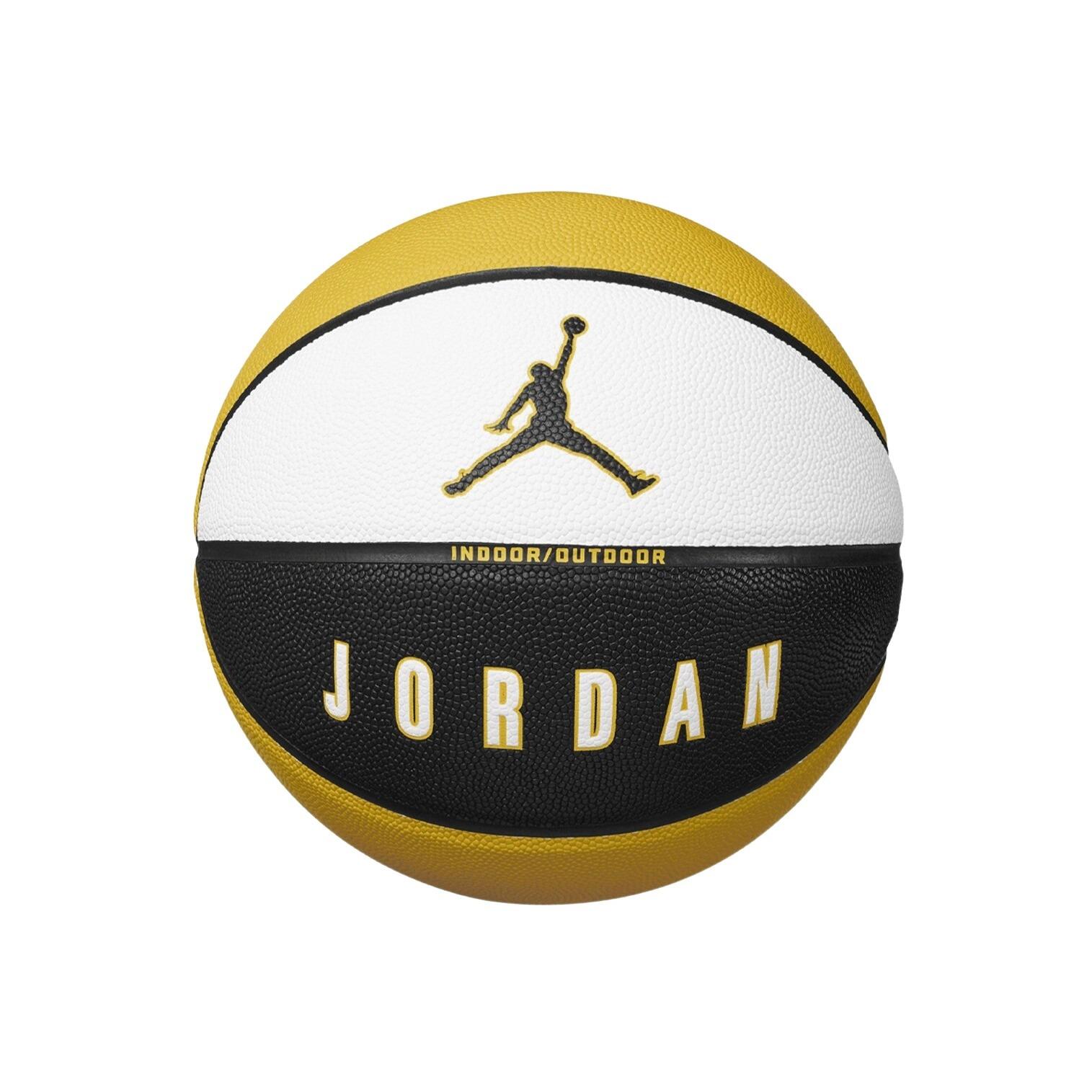 Jordan - Ballon Jordan Ultimate 2.0 8p Deflated - Ballon - Jaune|noir - 7 - Decathlon