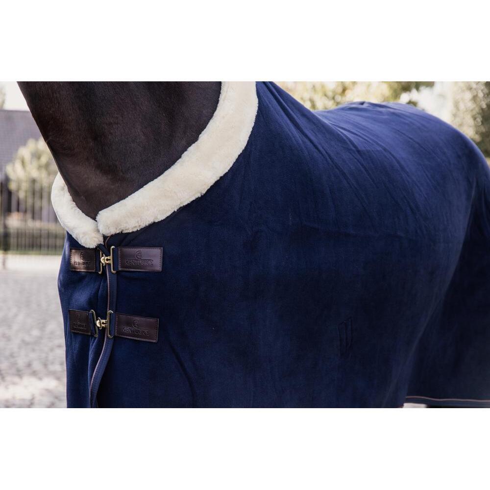 Chemise séchante show fleece 'heavy' bleu marine145-6'6 6/7