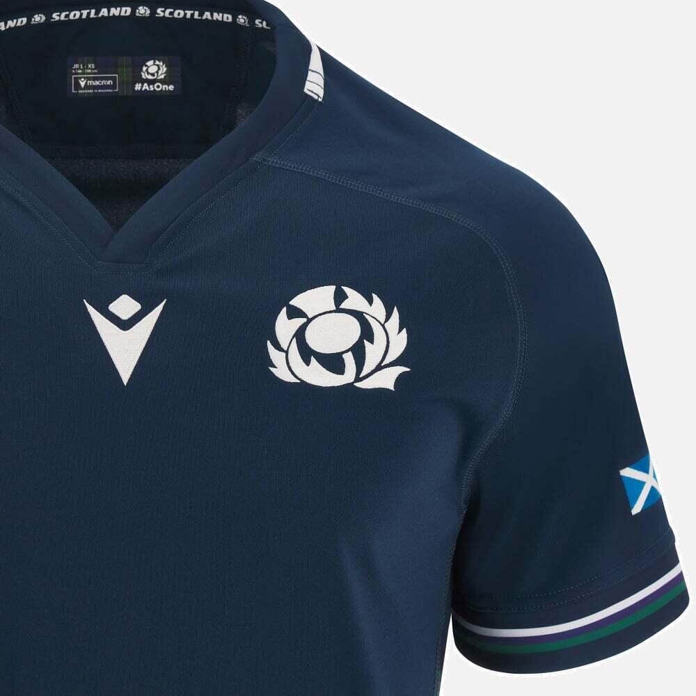 Maglia Home per bambini della Coppa del Mondo di rugby 2023 Écosse 3/5