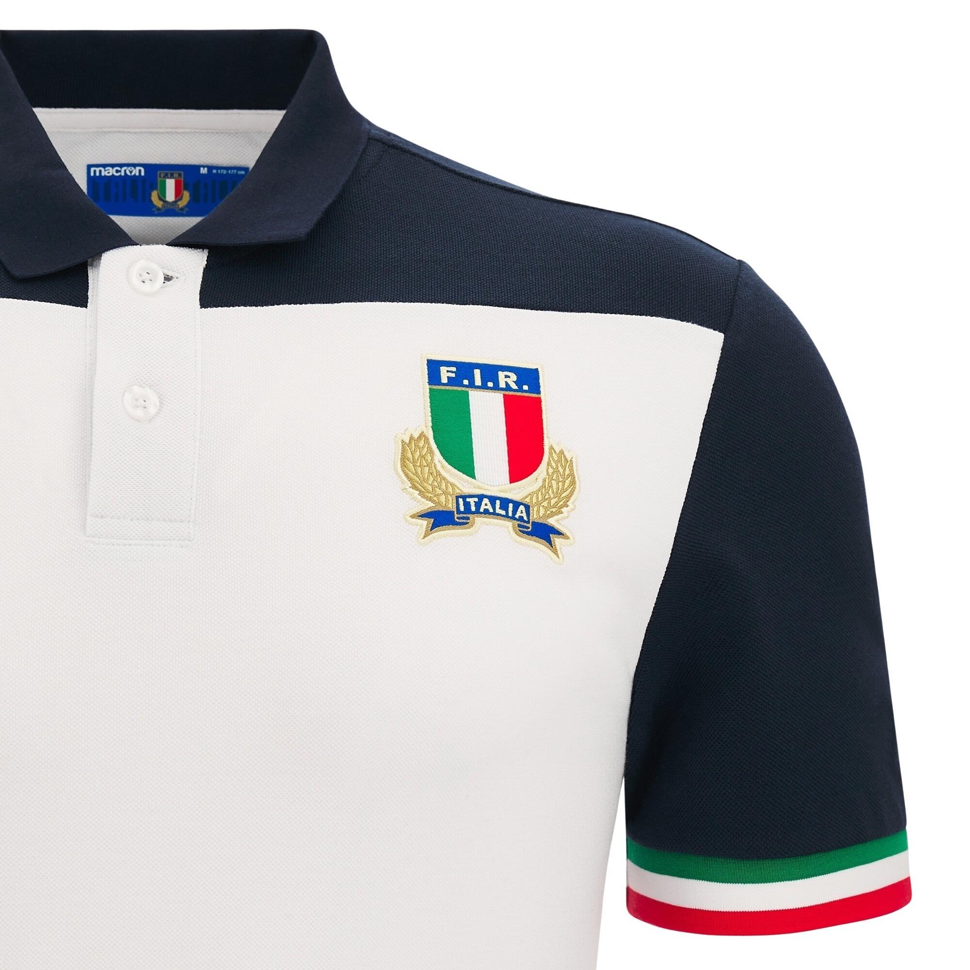 Maglia Away in cotone Italia Rugby 2022/23 3/4
