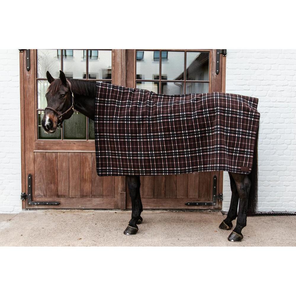 Coperta asciugante con stampa scozzese per cavalli Kentucky Heavy 2/7