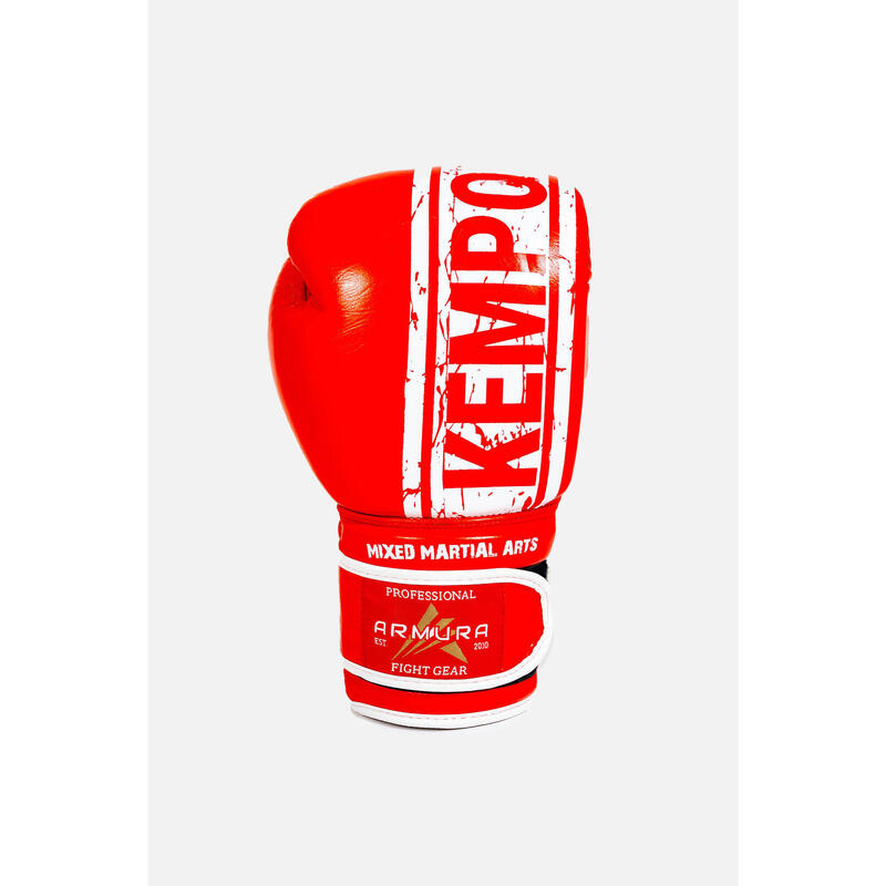Manusi ARMURA Kempo Rosu/Alb