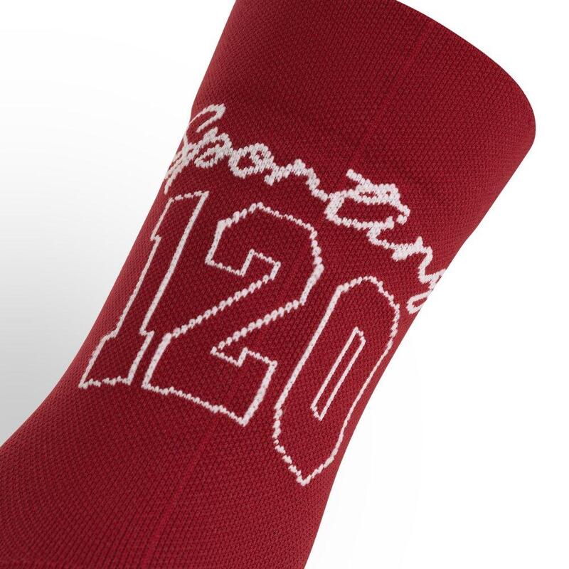 Șosete aniversare real sporting de gijón cu tematică de 120 de ani SC120 Ras