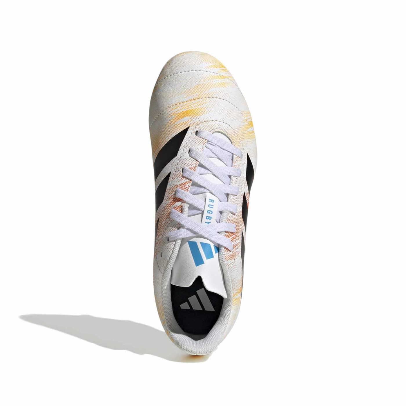 Chuteiras de Rugby Adidas Junior SG Branco 4/7