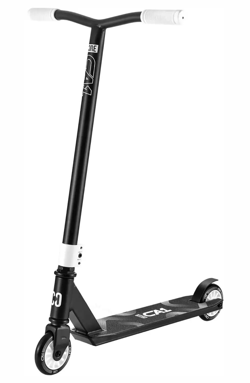 CORE SL1 Deck Trottinette Freestyle – 19,5 Pouces, Noir, Léger – Parfait Pour Les Figures Et La Ville