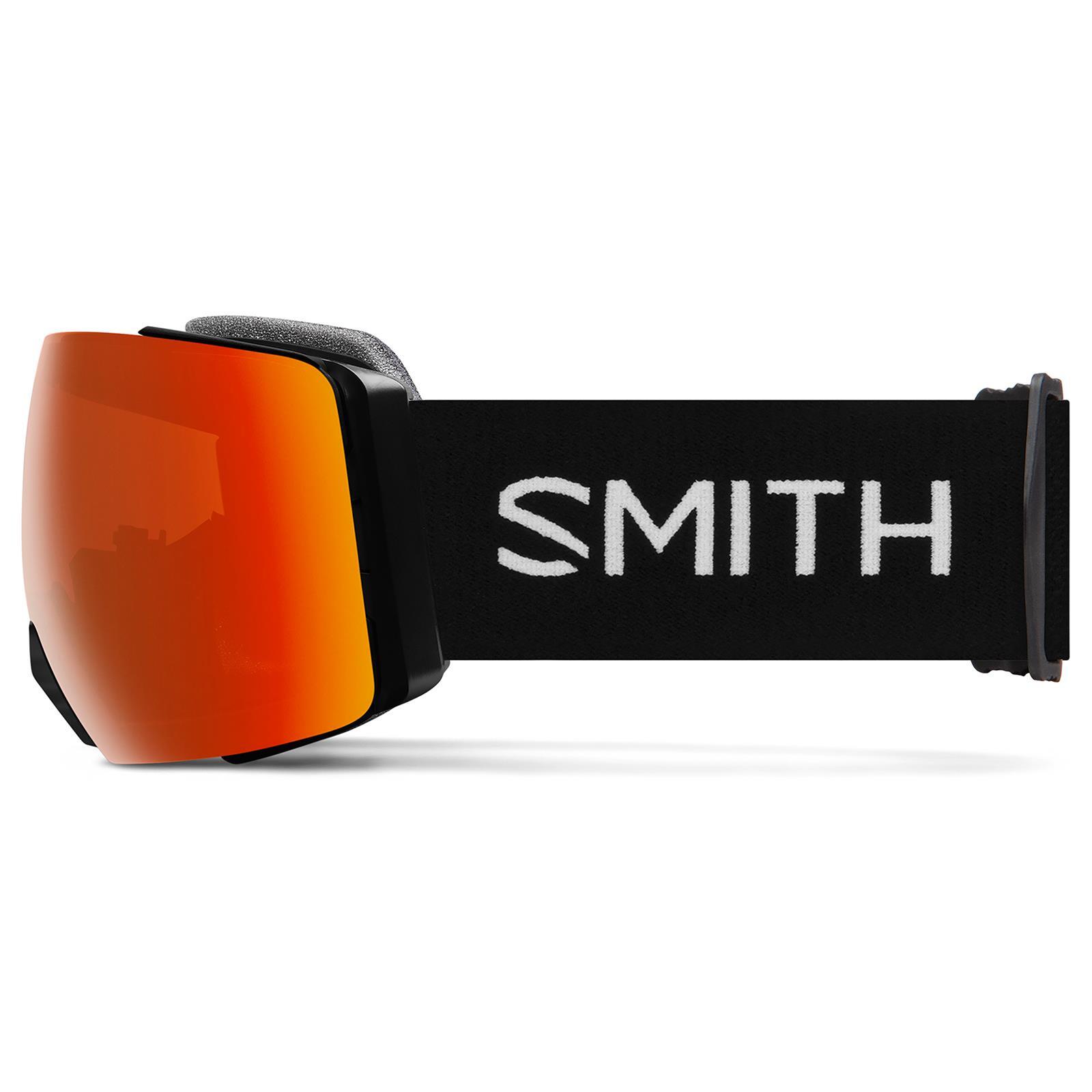 Smith Ski Goggles I/O Mag XL 0JX MP Black ChromaPop Everyday Red