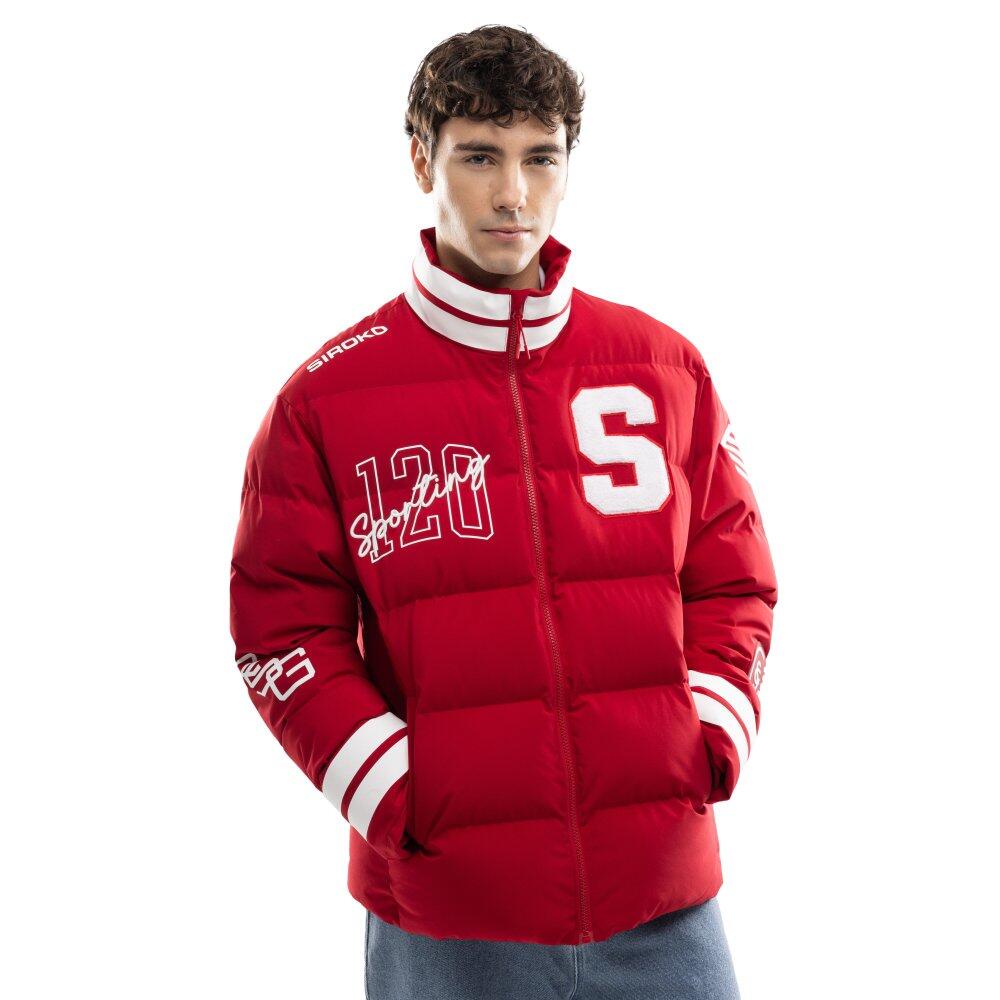 SIROKO Giacca imbottita da uomo Real Sporting de Gijón 120° anniversario SC120 El Bib