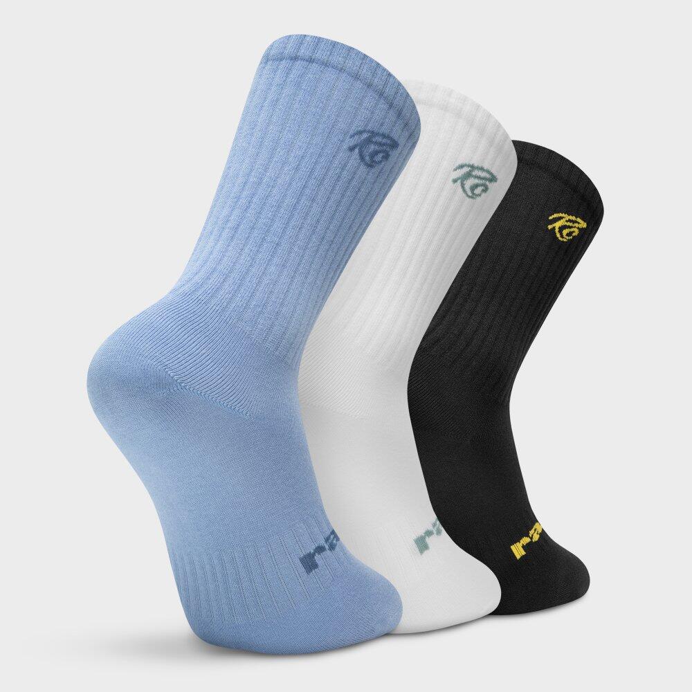 Pack de 3 pares de meias de algodão Rayo Club Lifestyle Homem e mulher RC Tackl 6/6
