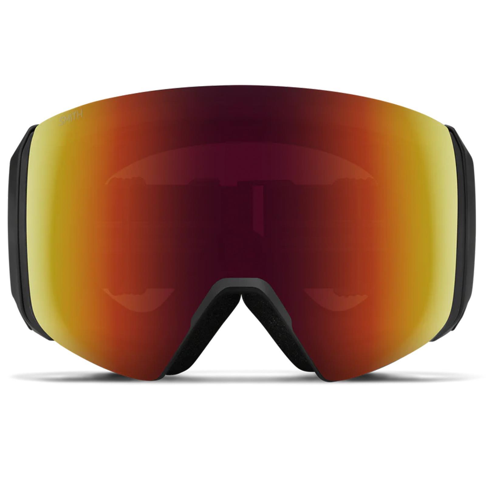 Masque De Ski 4d Mag Xl Black Chromapop Sun Red Mirror Cat 3 + Cat 1 Homme 3/6