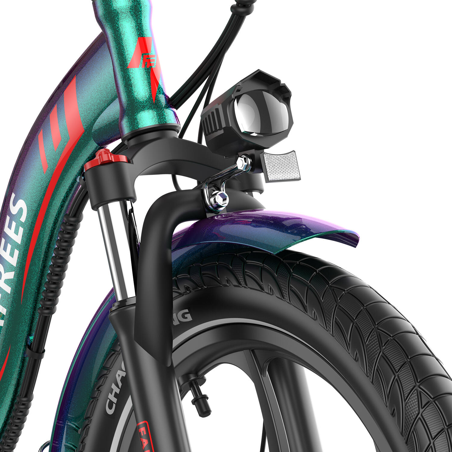 Bicicleta eléctrica plegable Fafrees F20+ Pro, 250 W, batería de 36 V y 25 Ah 7/7