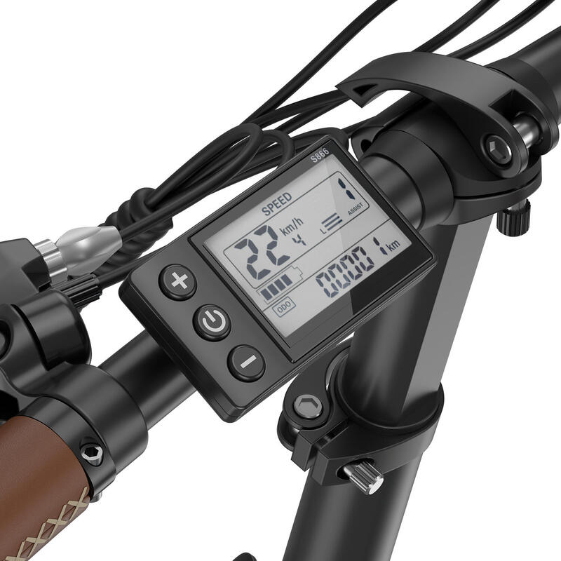 Bicicletă electrică FAFREES F20+ Pro pentru adulți, baterie 36V 25Ah