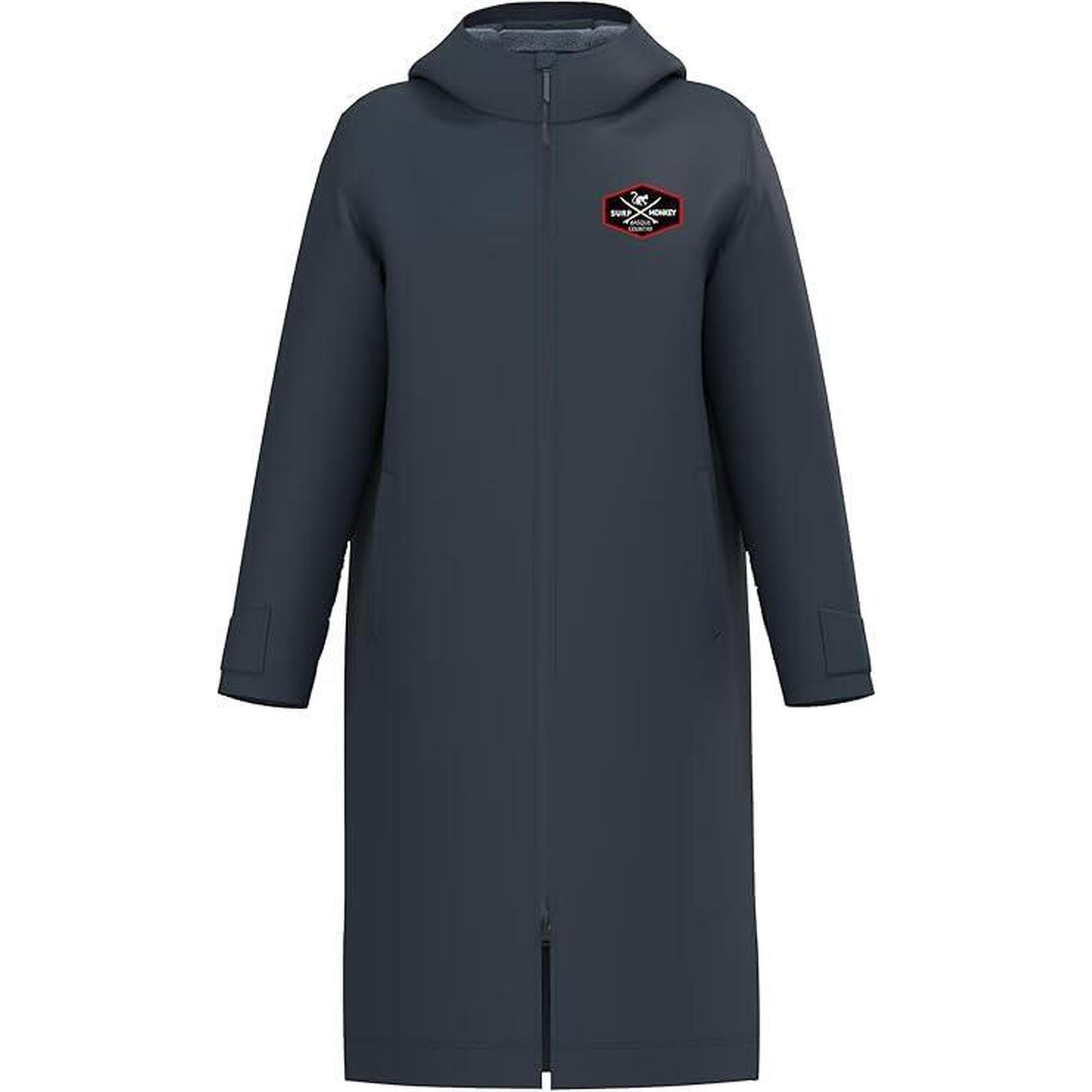 Surf Monkey - Poncho De Surf D'Hiver - Imperméable - Adulte (bleu) - Serviette Poncho - Bleu -  40 - Decathlon