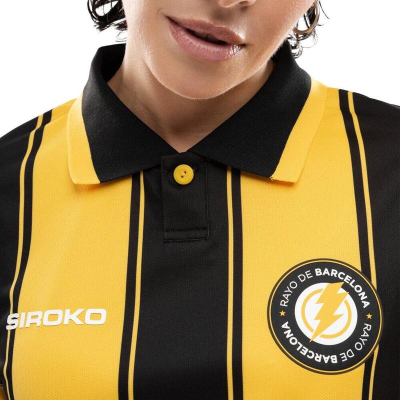 Tricou de vintage pentru bărbați rayo club RC Rayo Black Vintage Negru