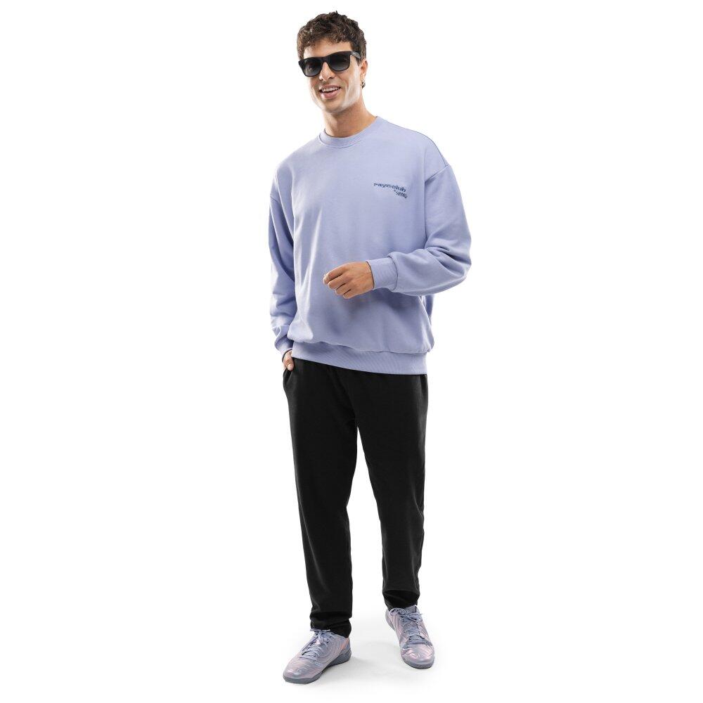 Sweat en coton col rond homme Rayo Club Lifestyle RC Ready Light Purple Pourpre 3/7