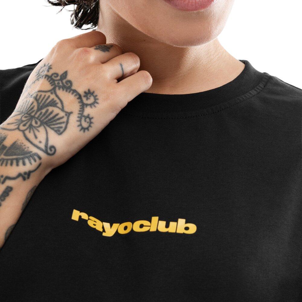 Maglietta oversize Rayo Club in cotone da uomo Lifestyle RC Tactic Letters Black 4/7
