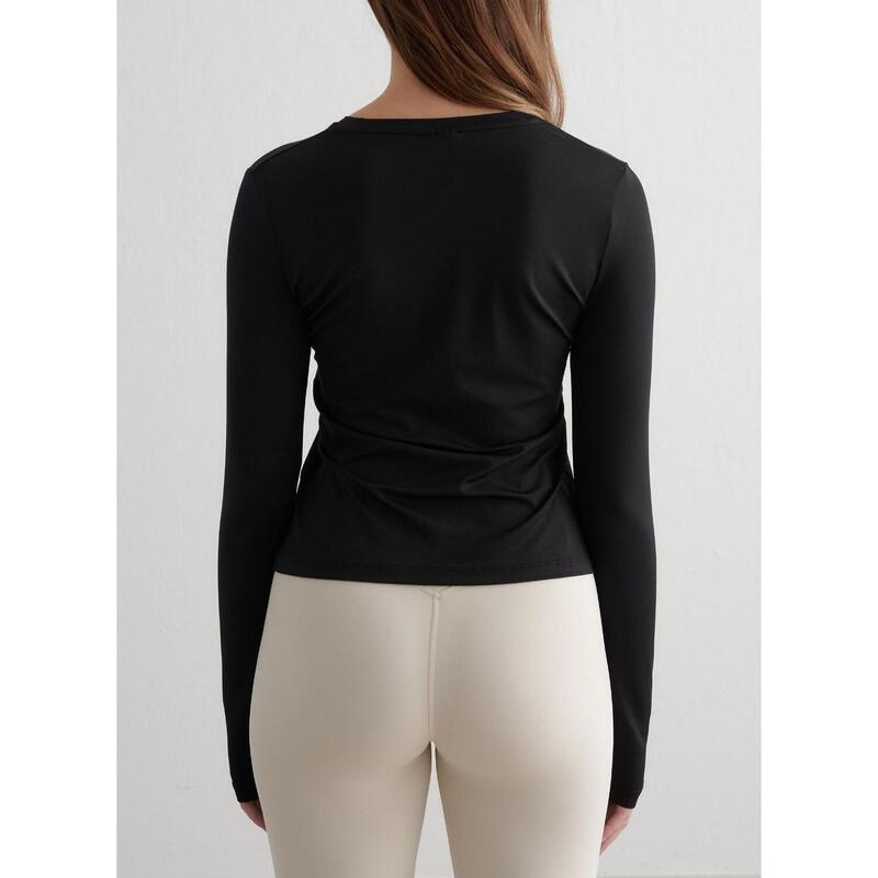 Haut Manches Longues Anti-UV Femme - Rashguard Séchage Rapide, Léger, Poches, Protection Solaire UPF50+