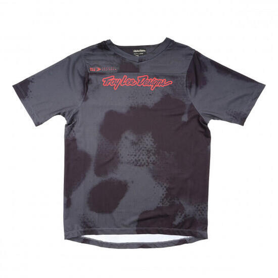 Troy Lee Designs Skyline Youth Black Maglia a maniche corte da bambino