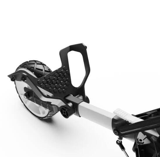 Sun Mountain Ridgeline 3 Push Cart, Carro de golfe manual, branco 4/4