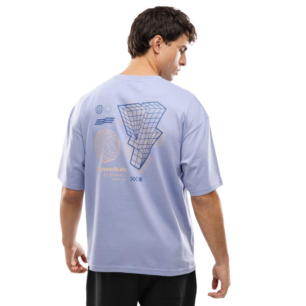 Herren Lifestyle rayo club oversize-baumwoll-t-shirt RC Tactic Graphic Light Pur 2/7