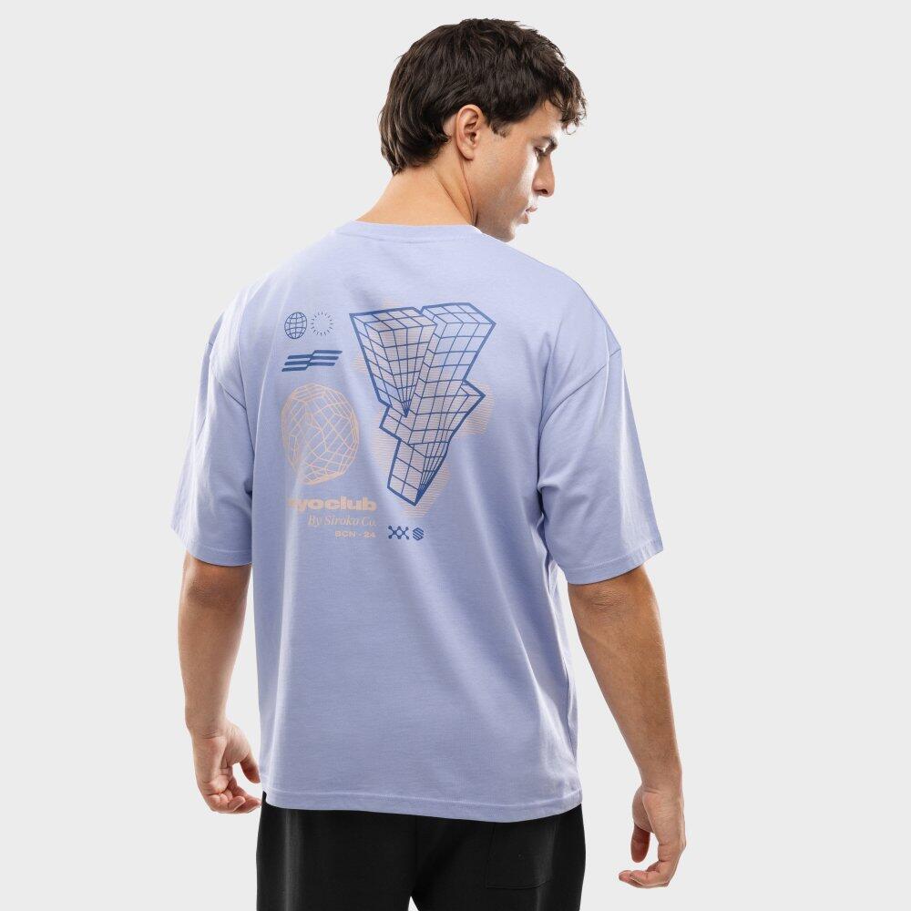 Herren Lifestyle rayo club oversize-baumwoll-t-shirt RC Tactic Graphic Light Pur 6/7