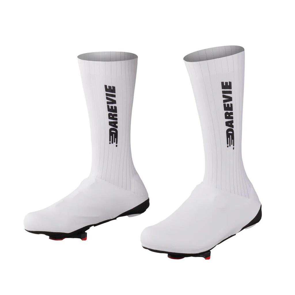 darevie uci-legal aero shoe covers pu windproof water-repellent