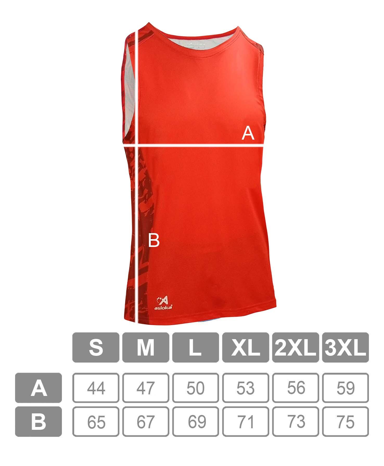 T-shirt de corrida para homem sem mangas Asioka VALENCIA, respirável. 5/5