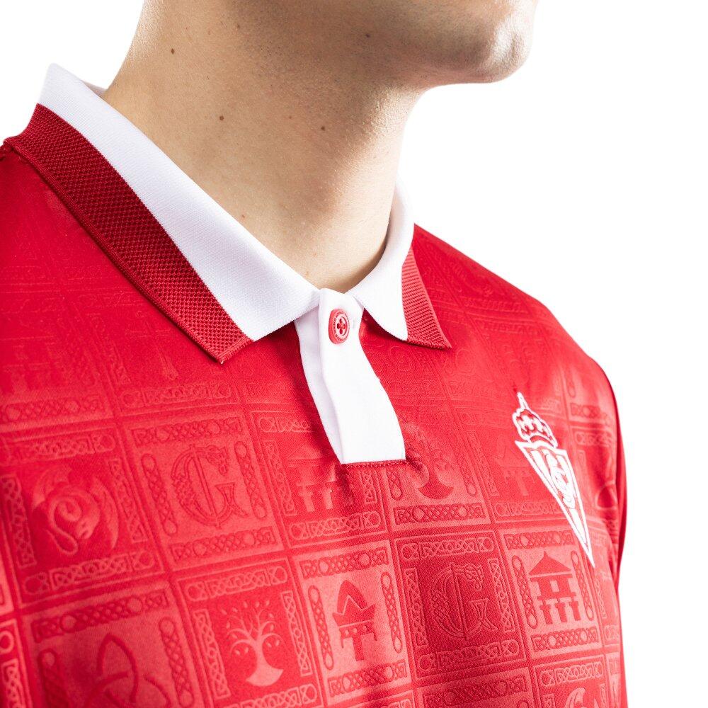 Heren real sporting de gijón 120-jarig jubileum poloshirt SC120 Sportinguista R 5/7