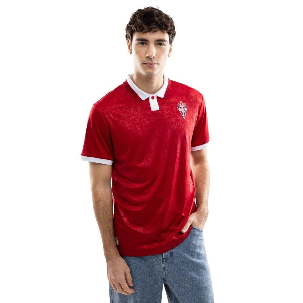 SIROKO Men ’s real sporting de gijón 120th anniversary polo shirt SC120 Sportinguist