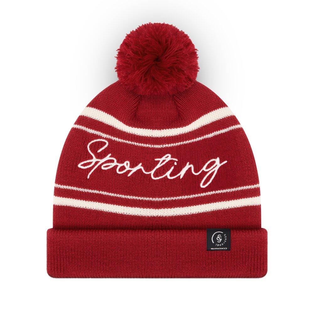 Gorro de inverno com pompom do 120º aniversário do Real Sporting Gijón Homem 2/6