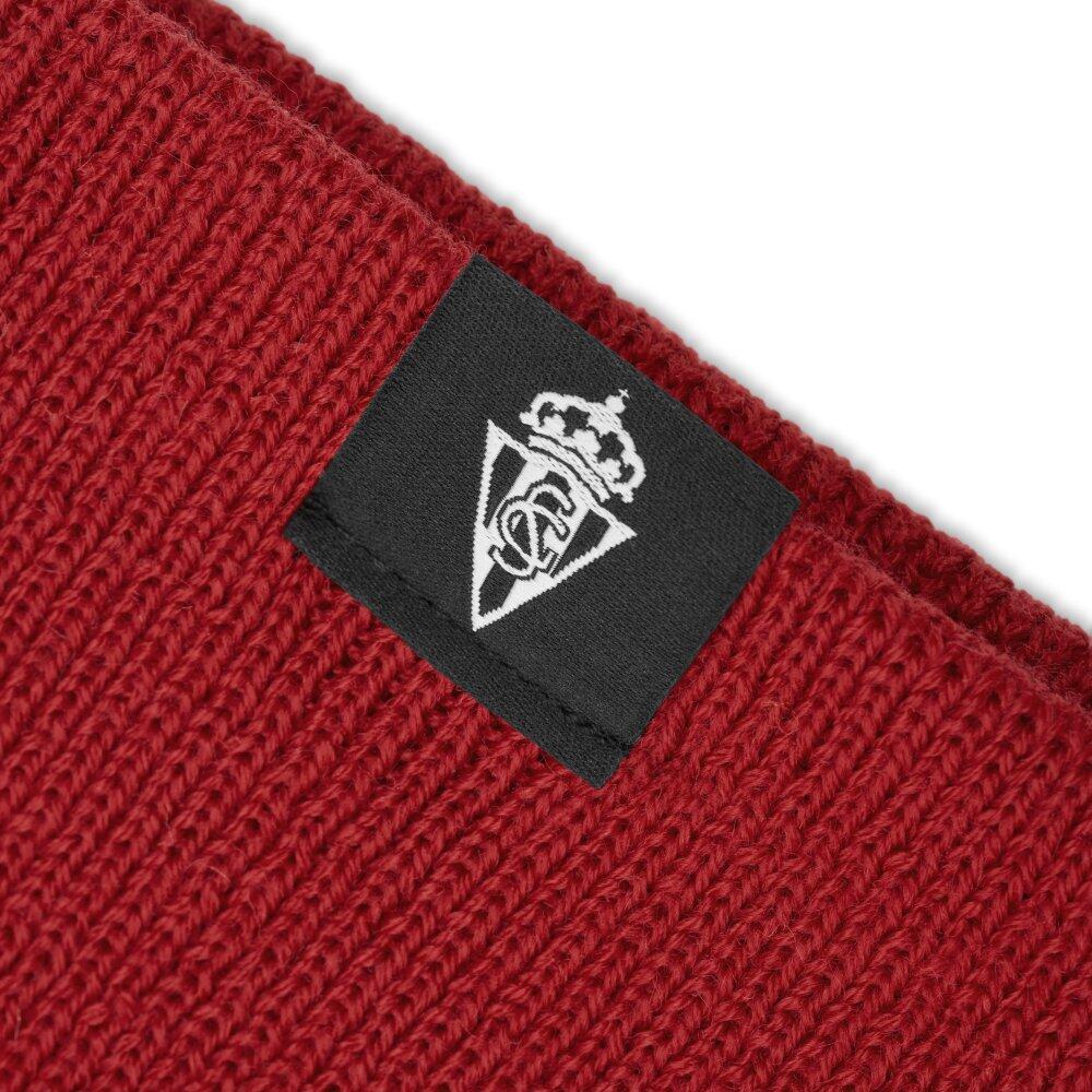 Gorro de inverno com pompom do 120º aniversário do Real Sporting Gijón Homem 4/6
