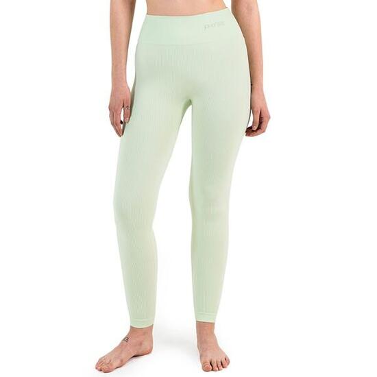 Leggings donna vita alta push up senza cuciture allenamento e tempo libero Rosso