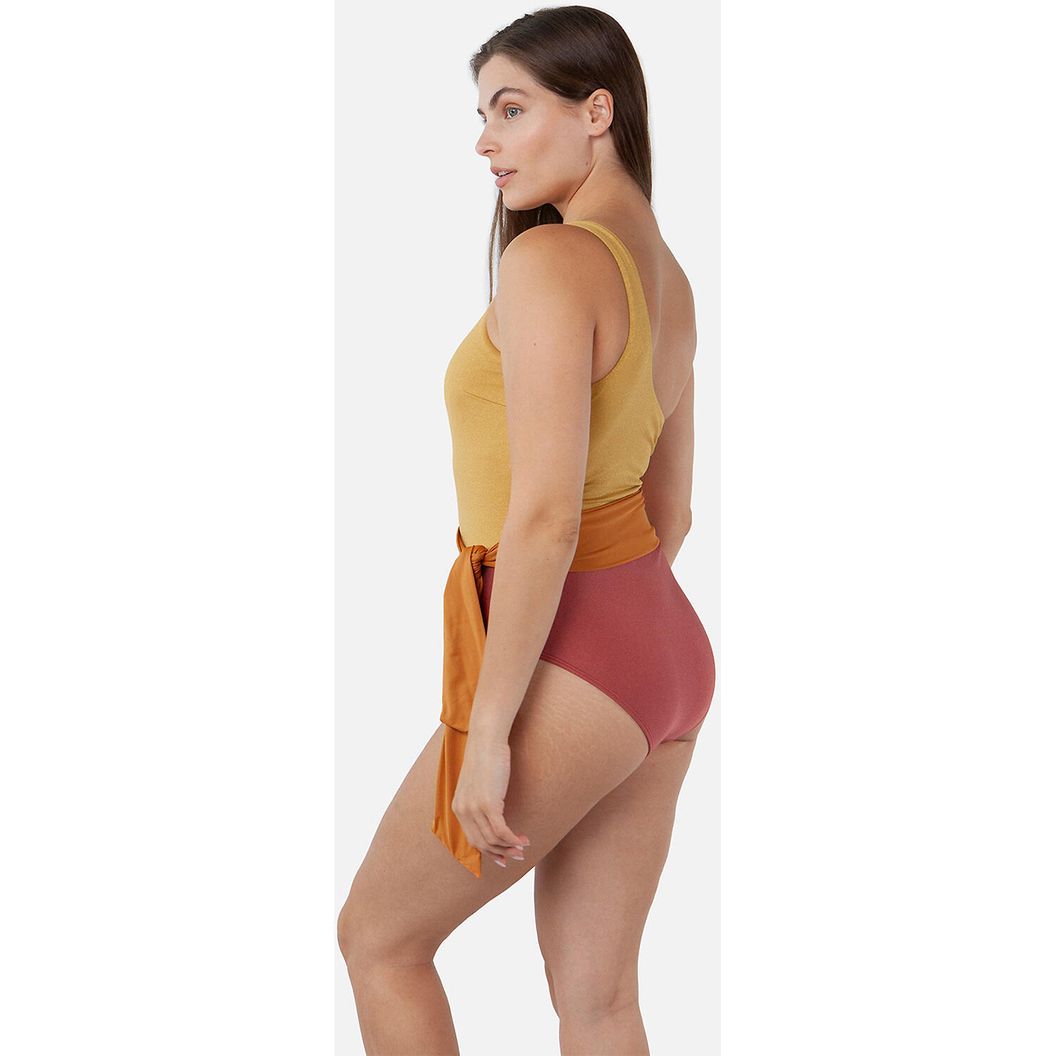 Damen Badeanzug W RIOOS PONE SHOULDER ONE PIECE 3/3