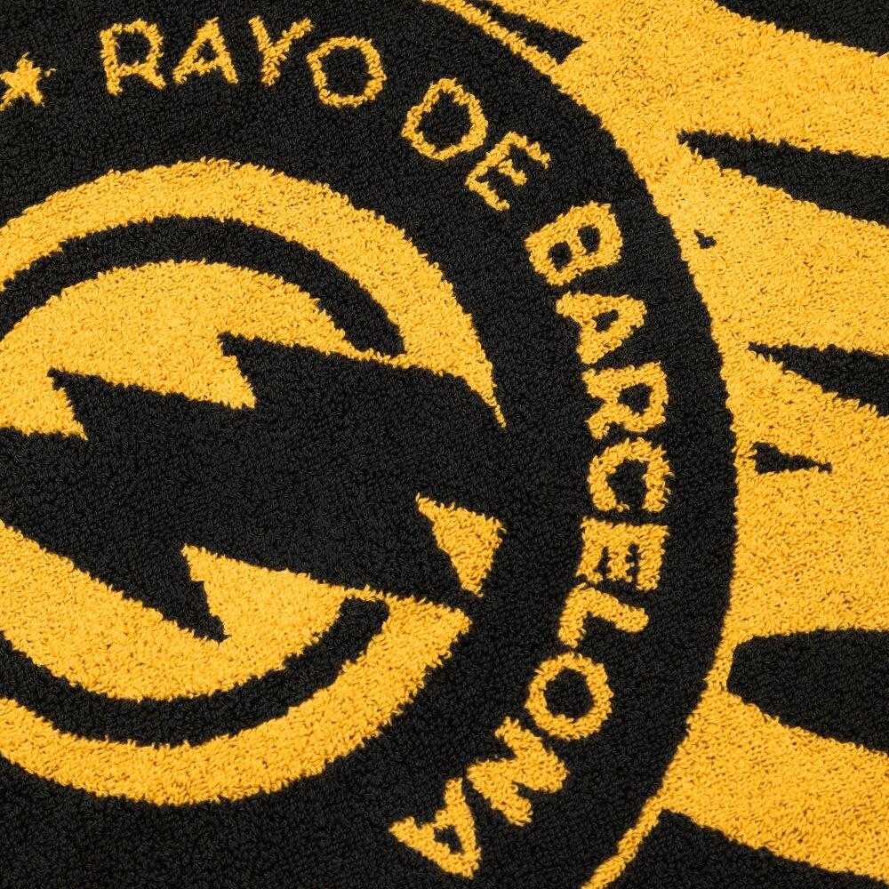 Heren en Dames Lifestyle Rayo Club katoenen handdoek RC Juke Black Vintage Zwart 4/6