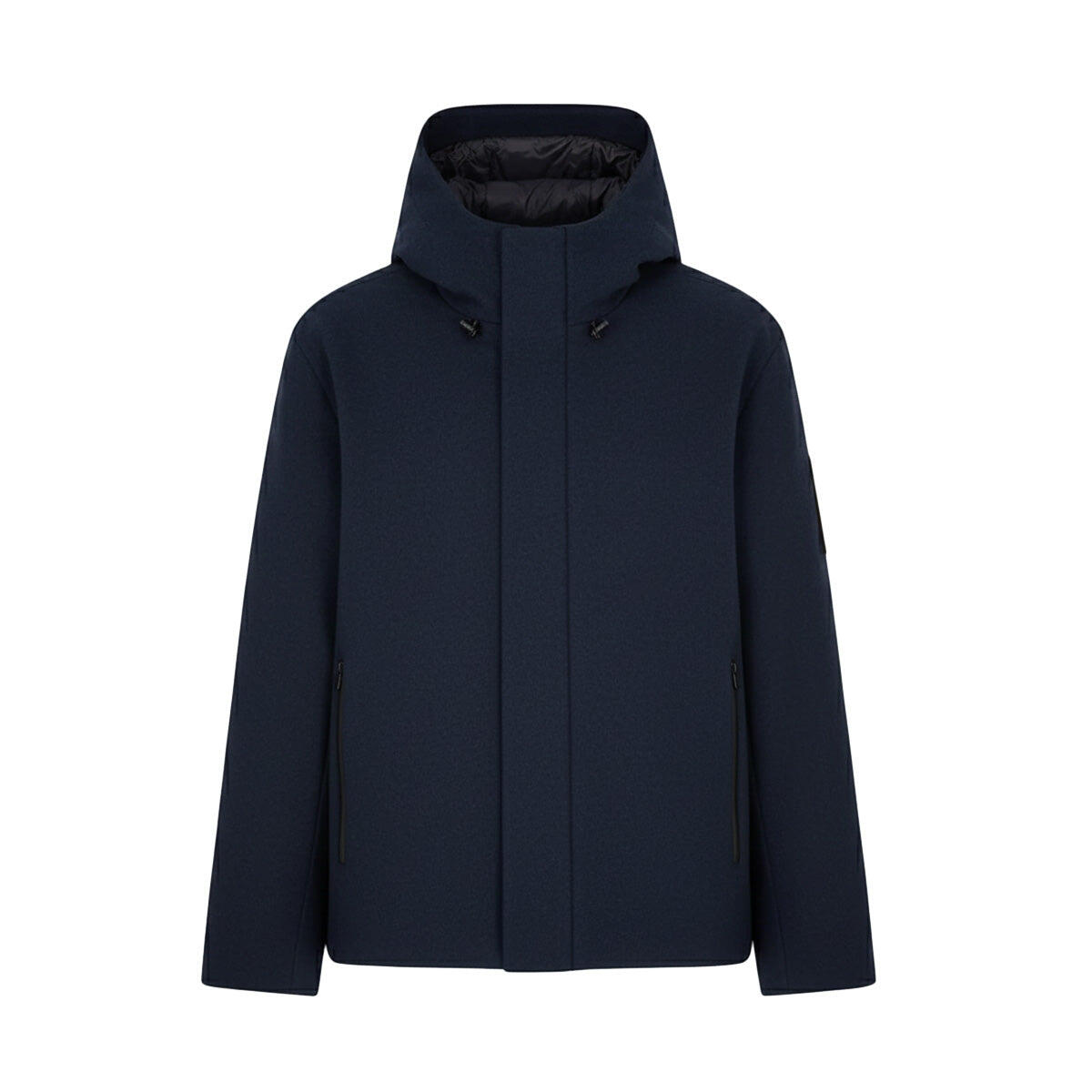Ea7 - Caban À Capuche Ea7 Emporio Armani - Manteau - Bleu - Decathlon