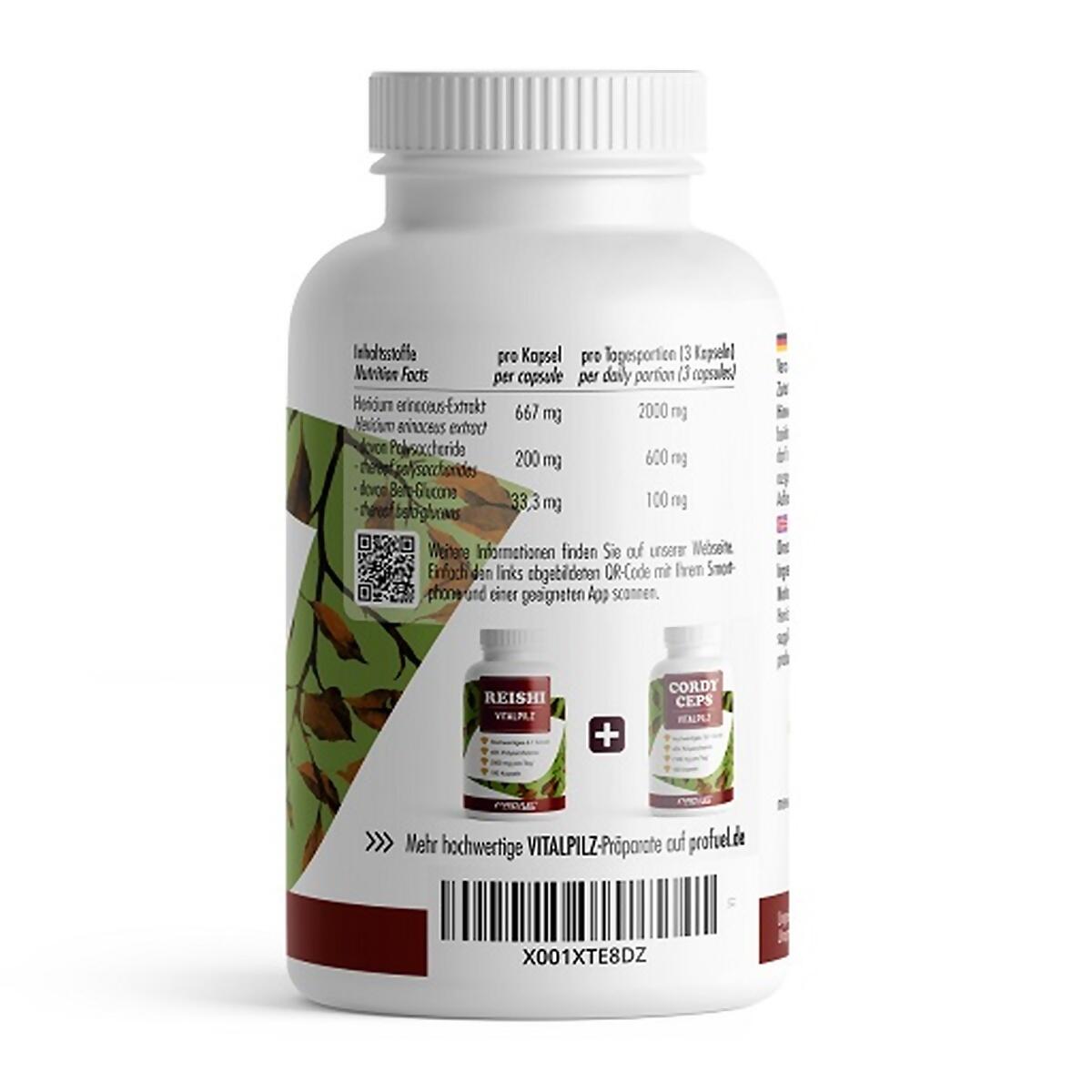 ProFuel Lion's Mane Vitalpilz (180 Kapseln) 2/4