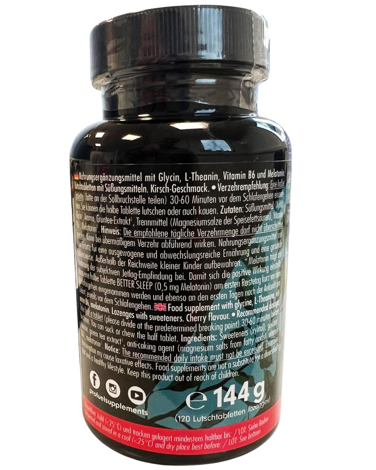 ProFuel Better Sleep Melatonin (120 Lutschtabletten) 2/3