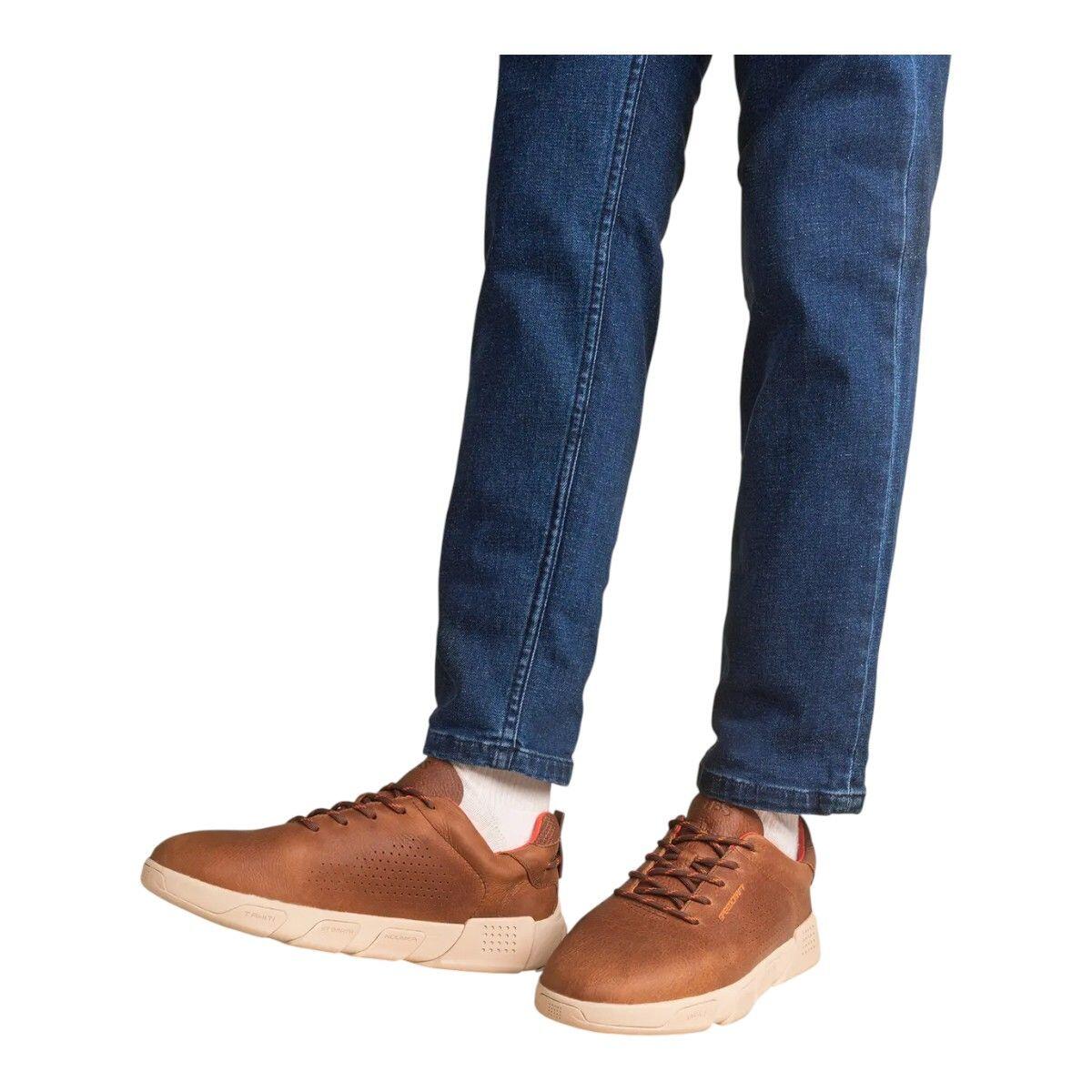 Baskets zippées femme VINISIA Tan 5/5