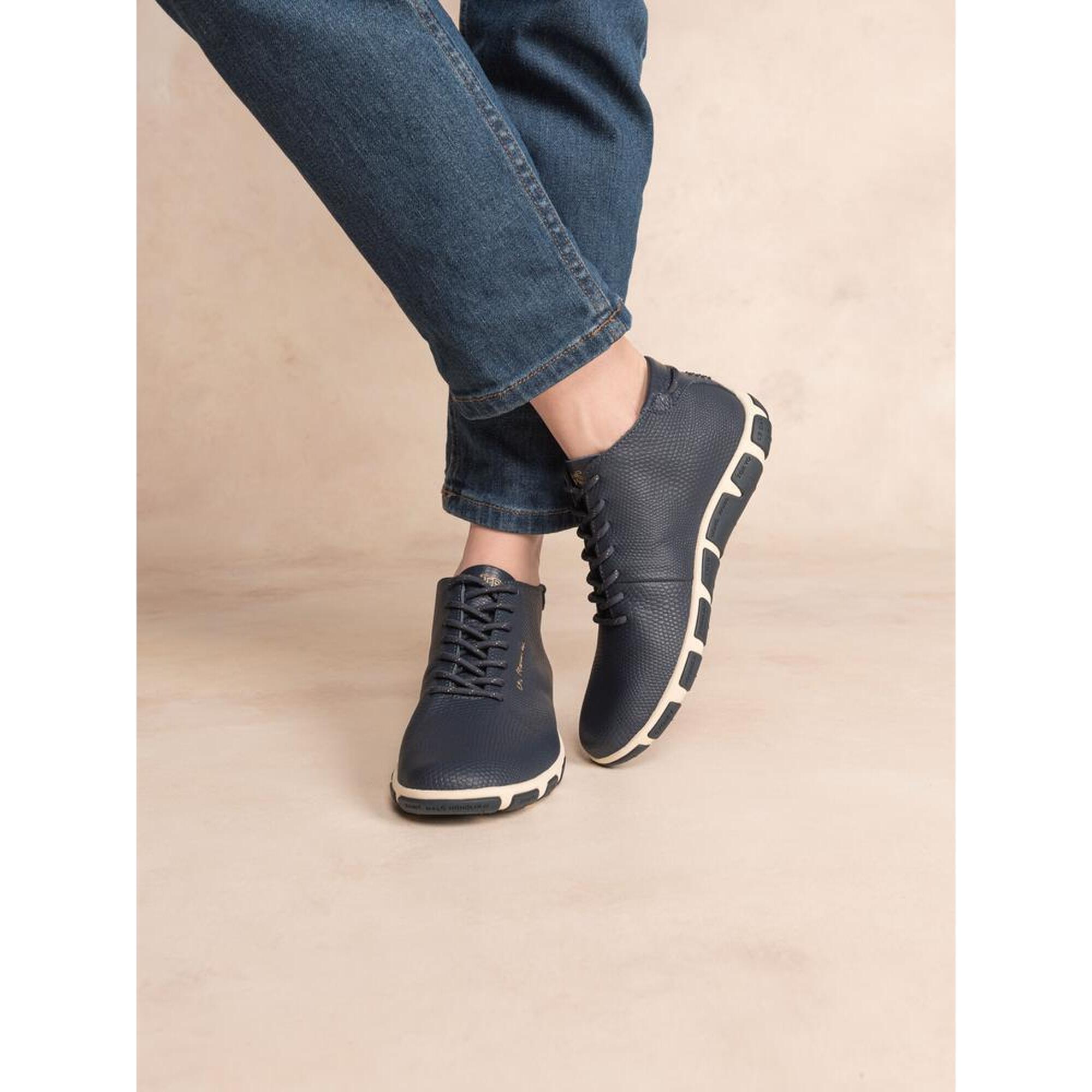 Tbs - Tennis Hautes Femme Juhayna Python Baltic - Baskets - Bleu|vert - Decathlon