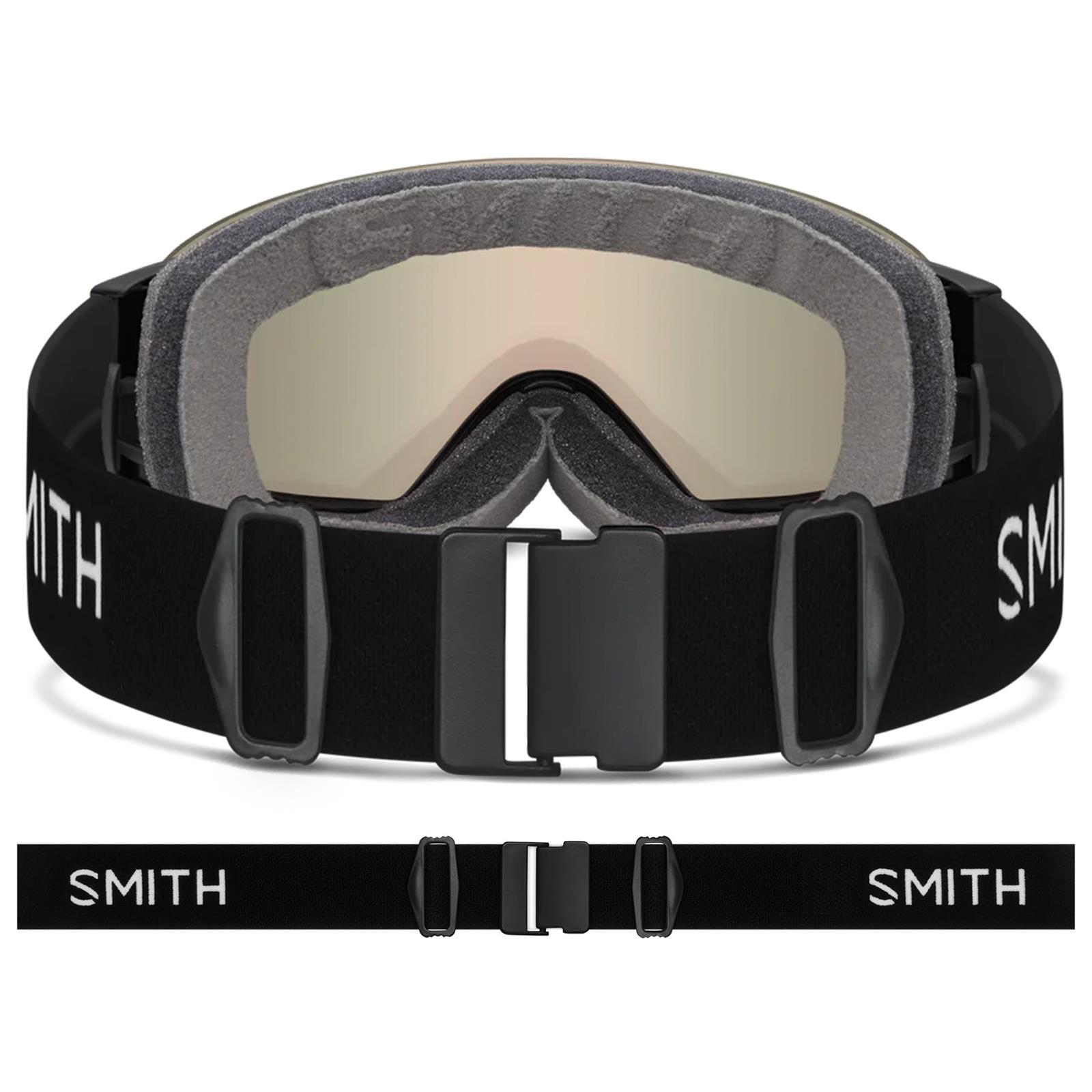 Smith Ski Goggles I/O Mag S 0JX4V Black ChromaPop Photochromic Red
