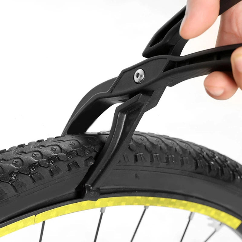 Leve per pneumatici per bicicletta in plastica gialla (set da 3