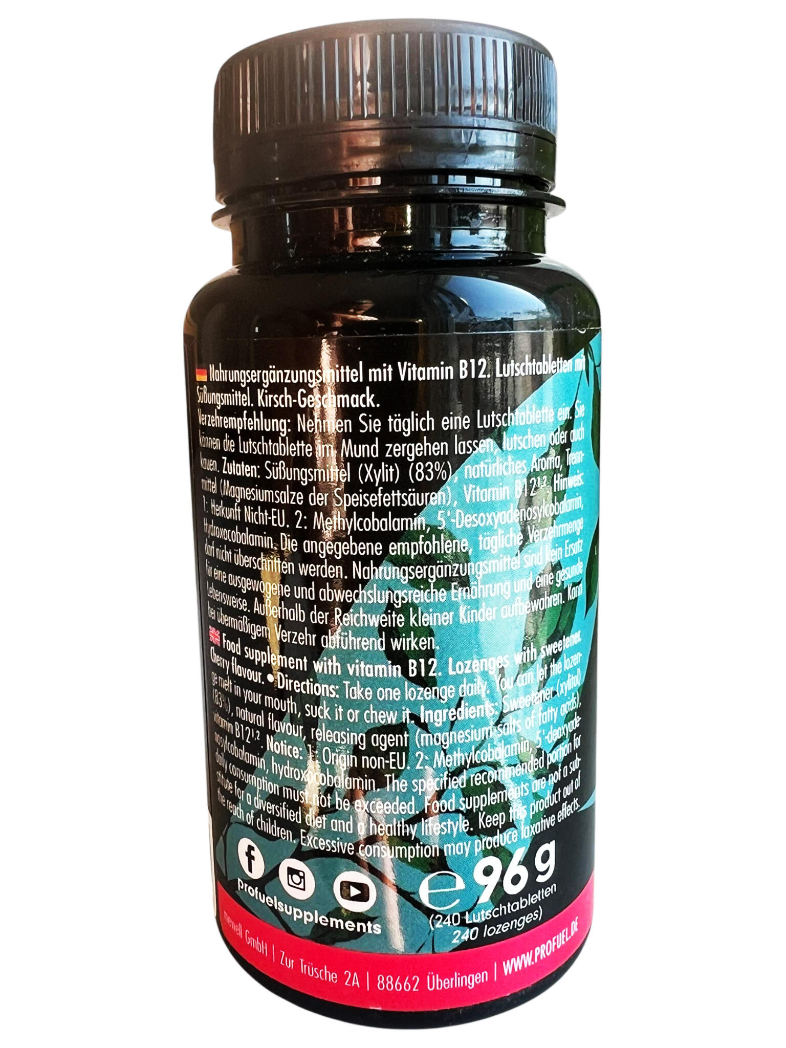ProFuel Vitamin B12 (240 Lutschtabletten) 3/3